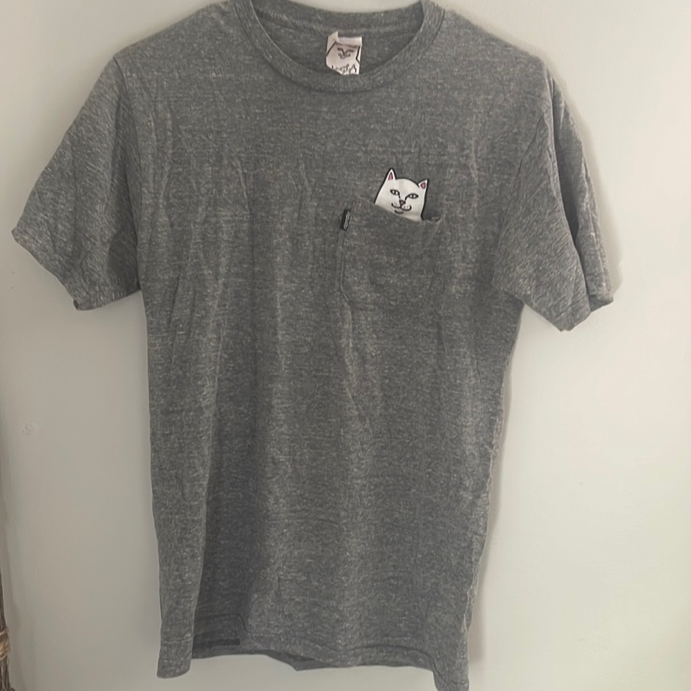 Rip N Dip Cat Pocket shirt